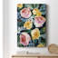 Flower Jumble - impression sur toile tendue-1033178400