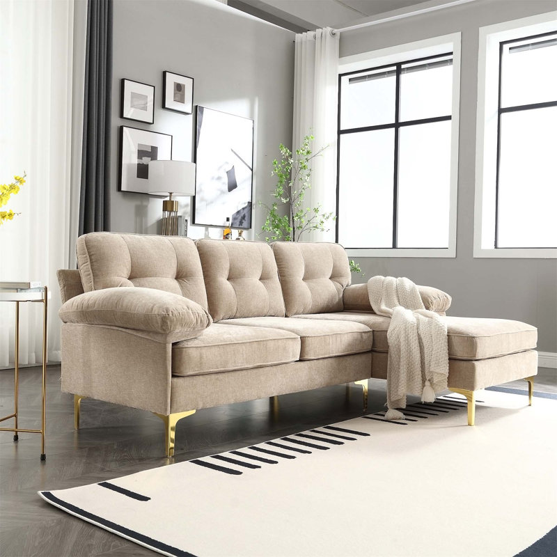 Charmant canapé au design polyvalent pour tous les styles d'intérieur