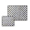 Courtly Check Glass Cutting Board, Set Of 2