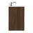 Jillian 30'' Single Bathroom Vanity with Engineered Stone Top-1082142687