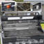 Îlot de cuisine en acier inoxydable 304 de 96 po à 3 brûleurs avec 3 refroidisseurs à vin et 85 000 BTU 96 po-126190942-126190944