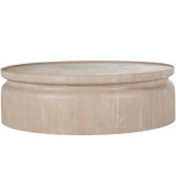 Marta Solid Wood Drum Coffee Table