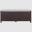 Banc de rangement rustique multifonctionnel pour chaussures avec coussin amovible-1305243233