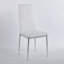 Ensemble de 4 chaises, pieds chromés-311201068