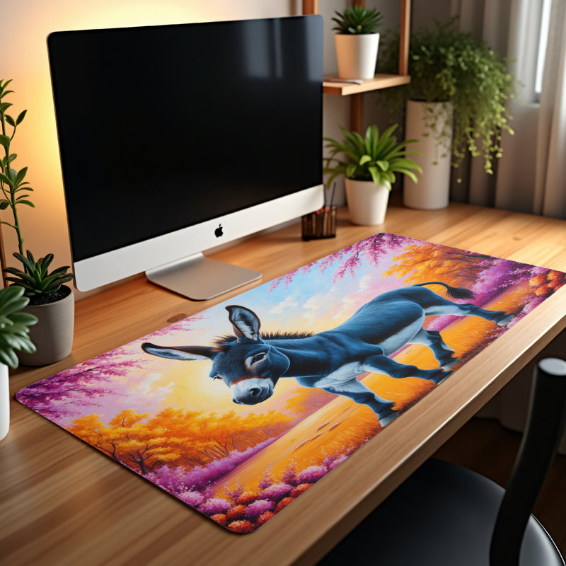 Polyester Desk Pad, 23.6x13.8