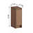 12" Ultra-Narrow Multipurpose Storage Cabinet for Small Spaces, Oak Finish-127373194