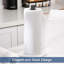 Porte-serviettes en papier sur pied avec base en marbre-918923449