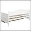 Lit de jour simple en bois avec 2 tiroirs, canapé-lit pour le salon de la chambre à coucher, aucun sommier nécessaire-184725567
