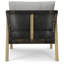 Palmetto Carraway Acacia Patio Dining Armchair with Cushion