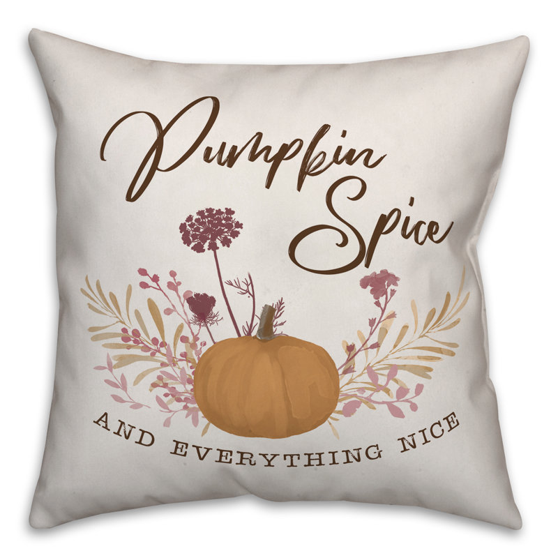 Floral Pillow Cover