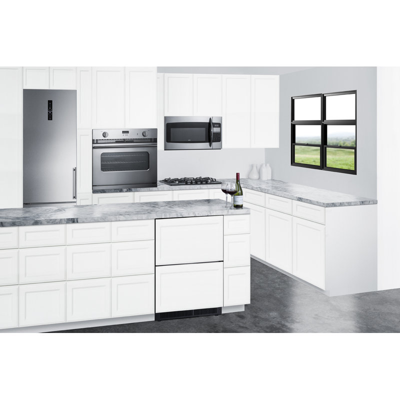 24" Wide 2-Drawer All-Refrigerator (Panel Not Included)