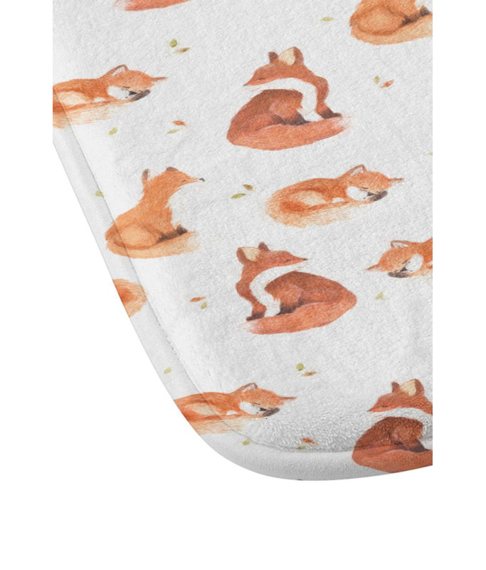 Tapis de salle de bain foxes fantaisie