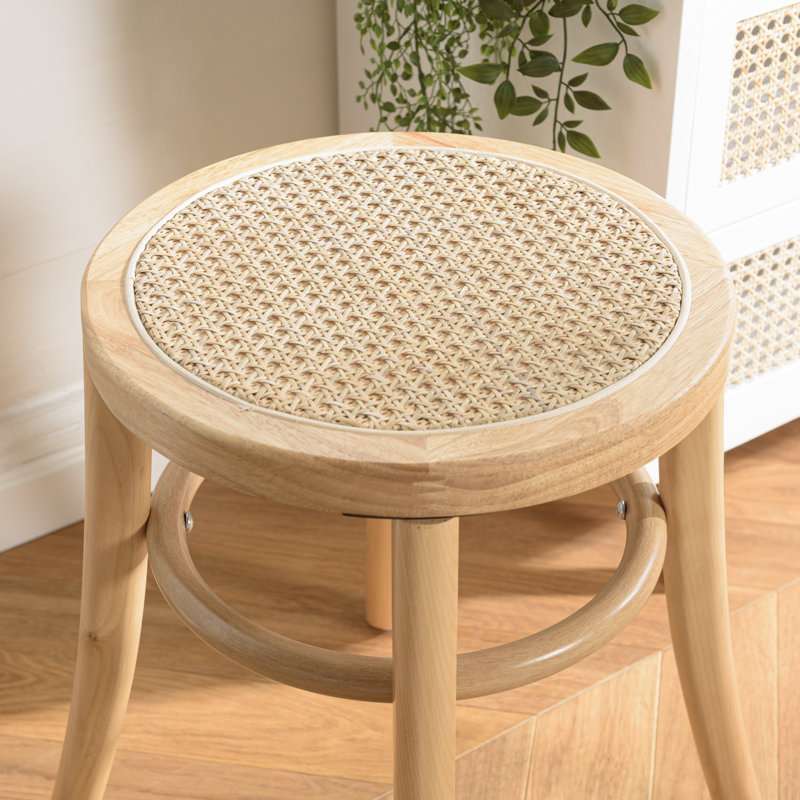 Benji Solid Wood Accent Stool