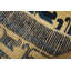 Tapis bleu antique en laine Ningxia
