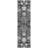 Machine Washable Indoor/Outdoor Cicel ACN1156 Charcoal Rug-100247665