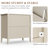 Amberrae 3-Drawer Dresser (Set of 2)-792400256