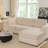 Ebern Designs Waterproof, Washable Couch Cover for Dogs and Cats, Anti-Slip Sofa Protector for Pets, Lightweight & Durable Furniture Cover for Sectional, L-Shaped, or 3-Cushion Couches-1859816803-1859816802