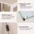 65'' H Clear Display Cabinet with Human Body Sensing Intelligent LED Light-1422081249
