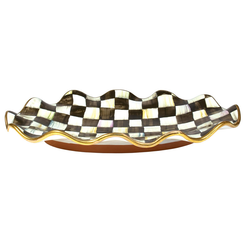 Courtly Check® Serving Platter, 3" H x 16" W x 22" L