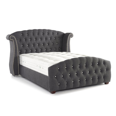 Wolfgang Upholstered UK Double - DE 135 X 190 Cm Bed