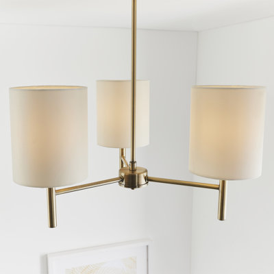 Iyanna 3 - Light Shaded Chandelier