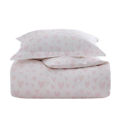 Cotton Hearts Duvet Cover