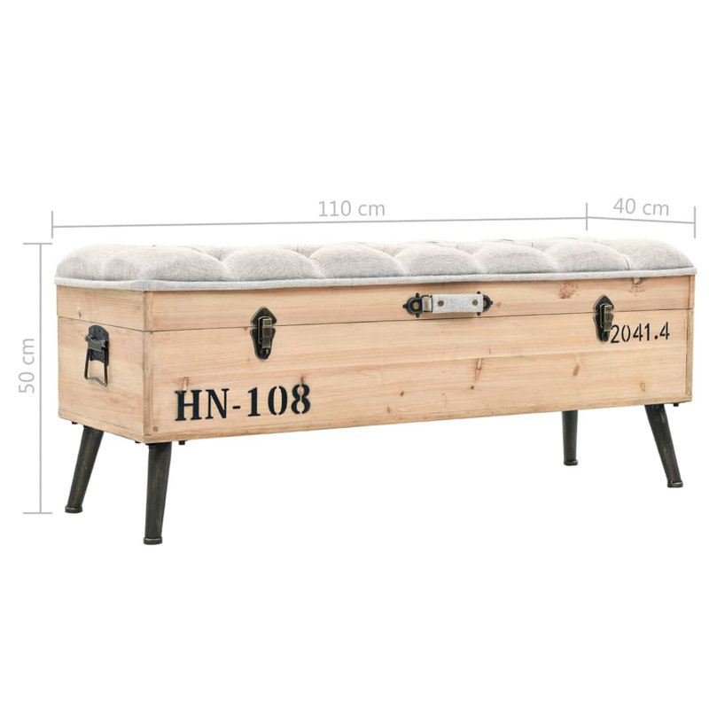 Michel Upholstered Storage Bench