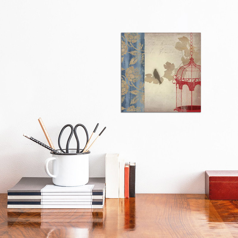 Twitter II by Asia Jensen - Wrapped Canvas Print