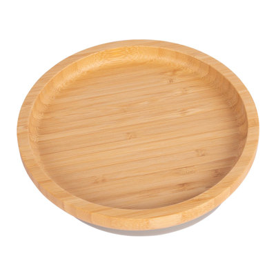 Tiny Dining - Children's Bamboo Suction Round Plate