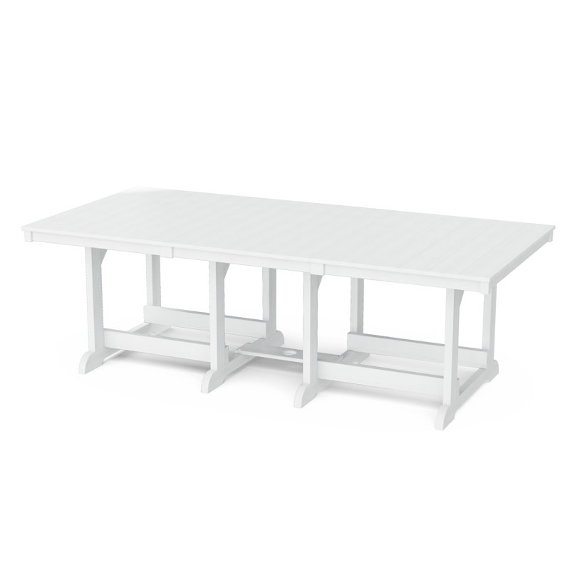Heritage 44” x 94” Dining Table, White