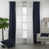 Navy Blue/White