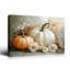 Art mural rétro de citrouille d'Halloween-58911685