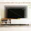 71.5” Long Entertainment Centre with Storage Shelves, Cabinets for 80 Inches TVs
