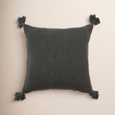 Aulene 18" x 18" Cotton Throw Pillow