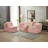 Boneless 80" King-Size Sleeper Sofa Bed Compression Convertible Couch Bed with Blanket-1962455101