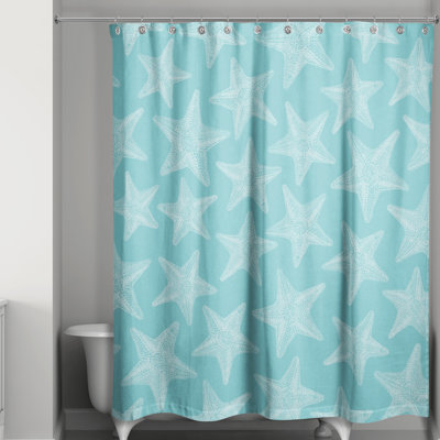 Leeann Geometric Shower Curtain
