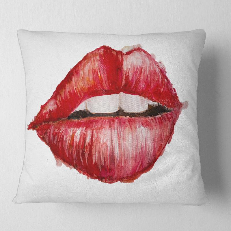 Housse et insert de coussin pour femme Valentines Day, 18" x 18"