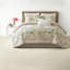 Ensemble de literie pour grand lit luxueux 6 pièces avec motif tropical