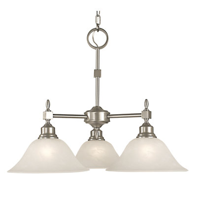 Lustre classique/traditionnel ombré 3 lumières Landgraf