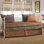 Greenland Home Fashions Katy Multi Stripe Patchwork 5-Piece Daybed Set 39"x75" with 3 Standard Shams and Bed Skirt