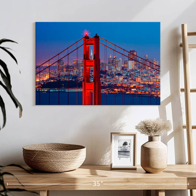 Lilie incandescent Golden Gate Bridge, H 16 po x l 24 po