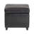 Leitch Faux Leather Ottoman-16388067
