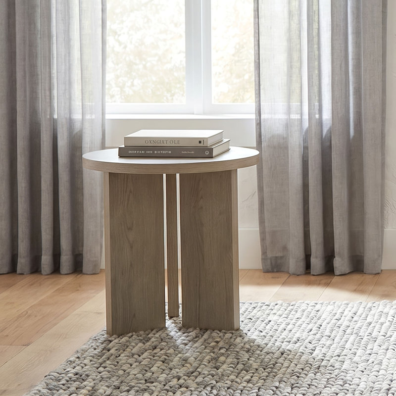 Table de bout Harout, Beige