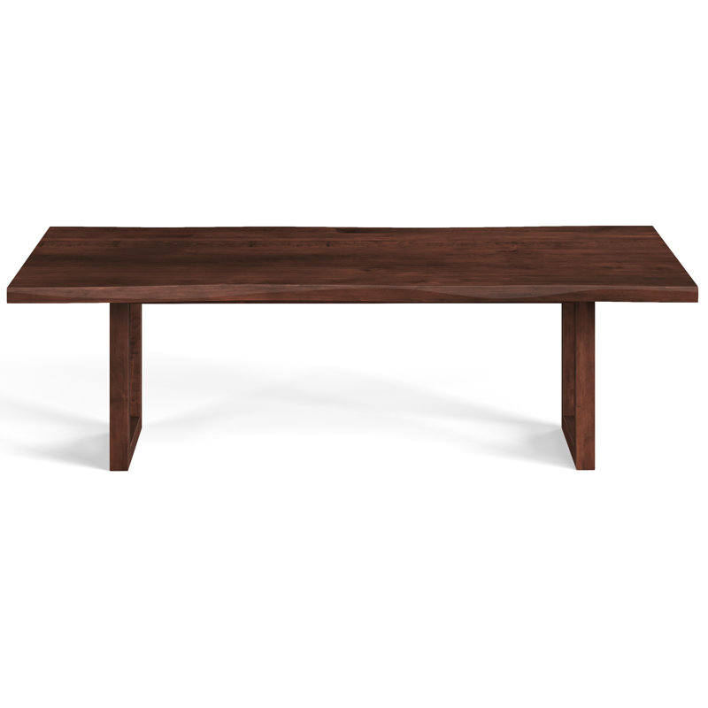 Maple Solid Wood Dining Table, 29" H x 80" W x 42" D, Rockport