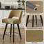 Ensemble de 6 tabourets de bar 26,4 ", pieds en bois massif noir et repose-pieds en métal-1487483737-1487483736