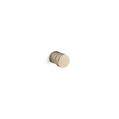 Composed 3/4" Diameter Round Knob