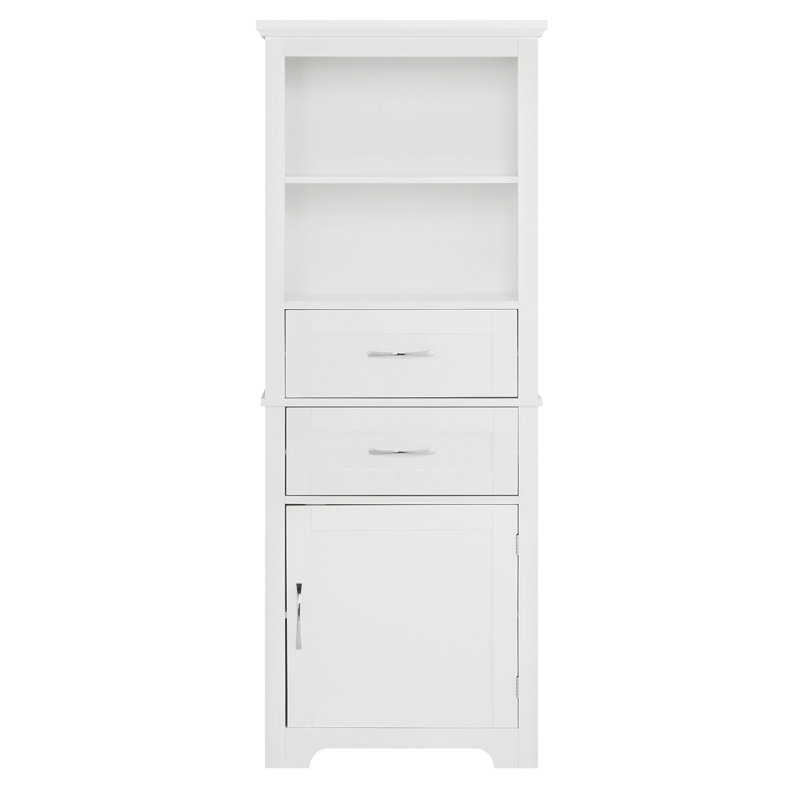 Armoire d'appoint Caisen, Blanc