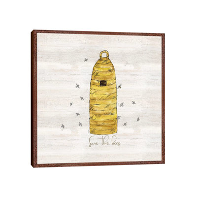 Bee's Life VIII-Save The Bees by Tara Reed - Painting on Canvas