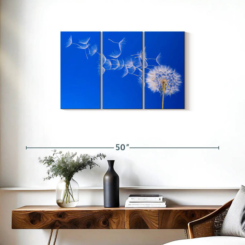 Harnek Dandelion Seeds Flying, H 20 po x l 33 po