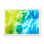 Encre liquide verte et bleue - reproduction sur toile flottante-1183139342-1183139336